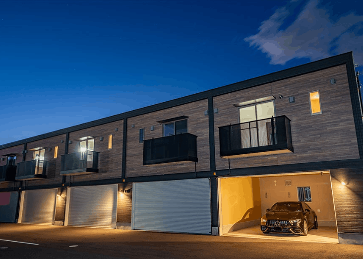 サンエースのガレージハウスデザインイメージ